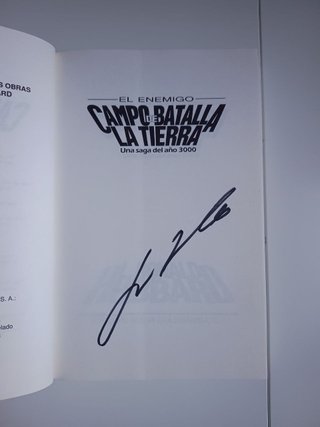 Campo de batalla la tierra 1, el enemigo - libro