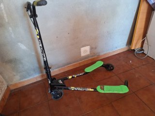 Patinete 3 ruedas verde