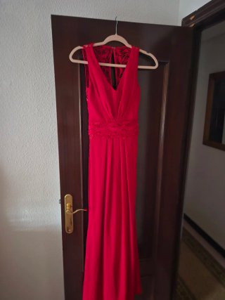 Vestido rojo ocasión especial