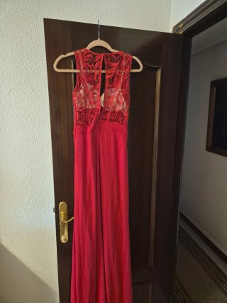 Vestido rojo ocasión especial