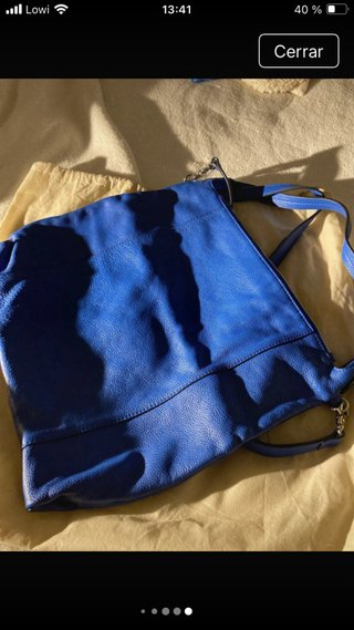 Bolso piel Coccinelle azul