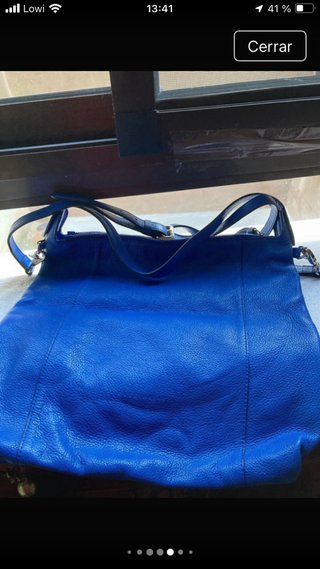 Bolso piel Coccinelle azul
