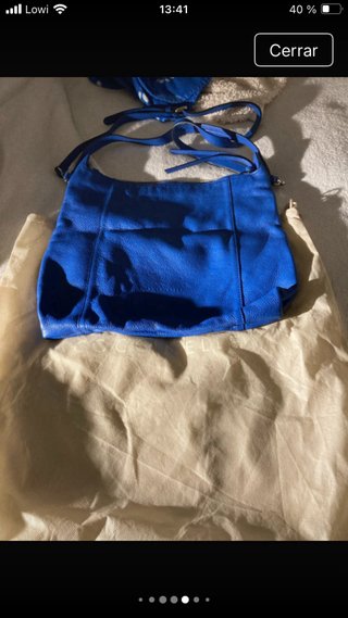 Bolso piel Coccinelle azul