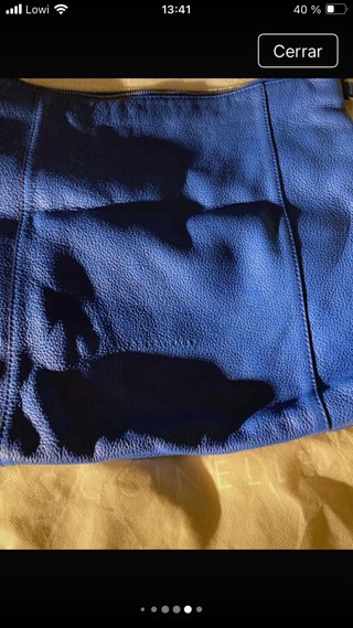 Bolso piel Coccinelle azul
