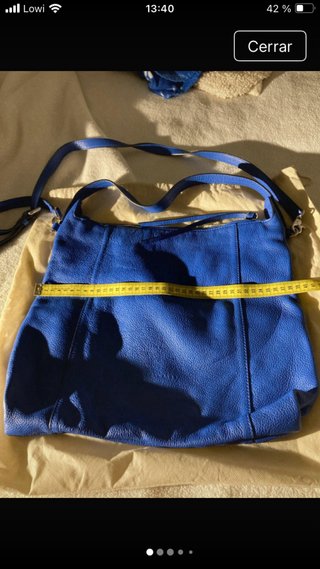 Bolso piel Coccinelle azul