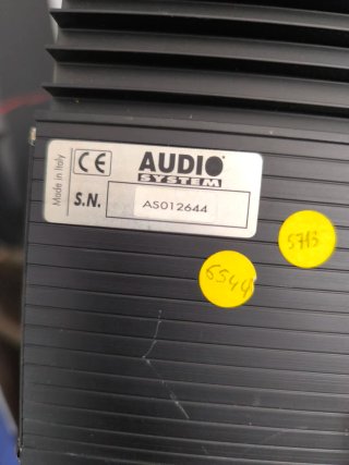 Bombo Sony 1100w y etapa 4 canales