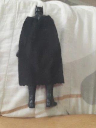 Muñeco Batman con Batmóvil de metal
