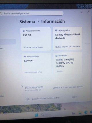 HP PROBOOK 650 G4