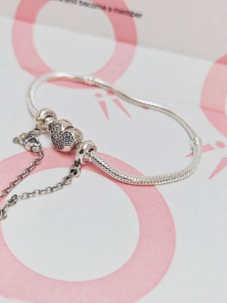 Pulsera Pandora Disney Mickey con Cadena Ale s925