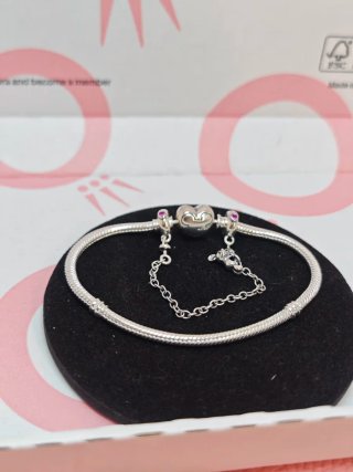 Pulsera Pandora Disney Mickey con Cadena Ale s925