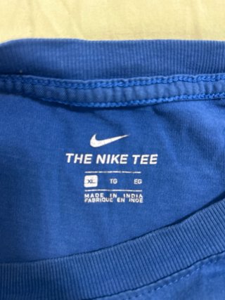 Camiseta Nike Talla XL Niño Azul