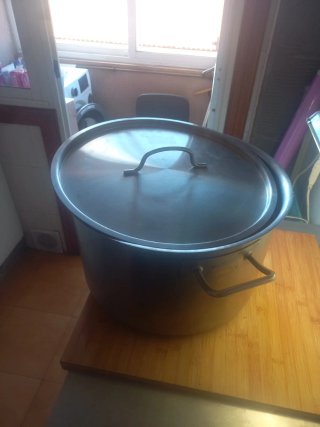 Olla industrial inox 43 cm