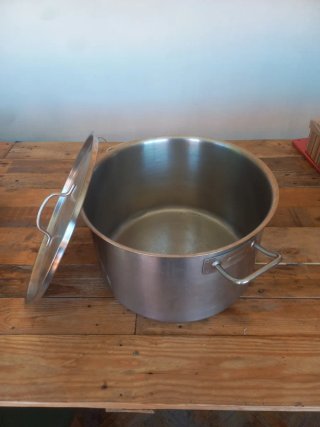 Olla industrial inox 43 cm