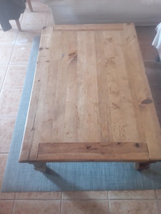 Tavolo da centro in legno massello