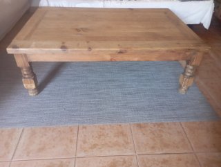 Tavolo da centro in legno massello