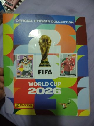 Panini Álbum Mundial 2026 Wirtz y CR7