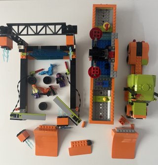 Lego City 60294 Espectáculo Acrobático Incompleto