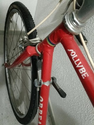 Bicicleta Orbea Clásica 1970 Roja