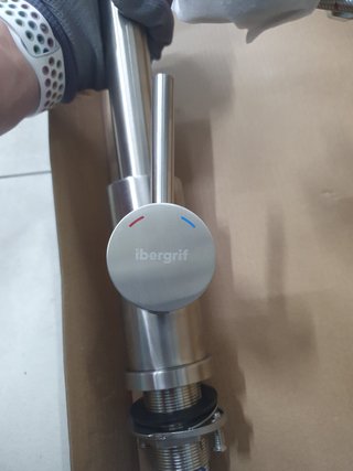 Grifo Cocina Ibergrif M22137 Acero Inoxidable