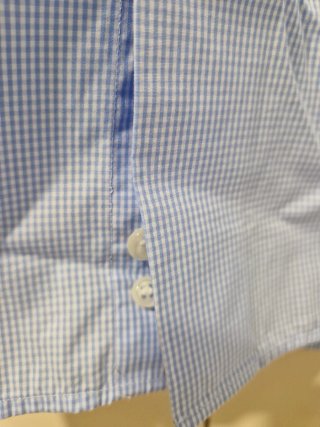 Camisa Boggi Milano Slim Fit Azul.