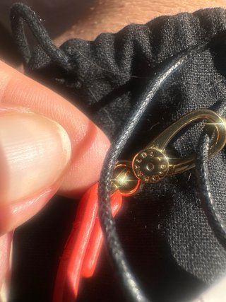 Pulsera Bimba y Lola Roja y Dorada