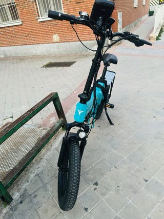 Bicicleta Eléctrica Engwe C20 Pro Azul