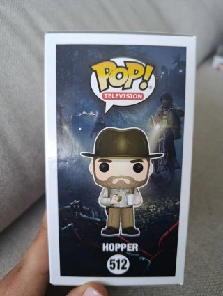 Funko Pop Stranger Things Hopper 512 Chase