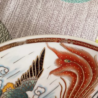 Plato porcelana china Fénix vintage