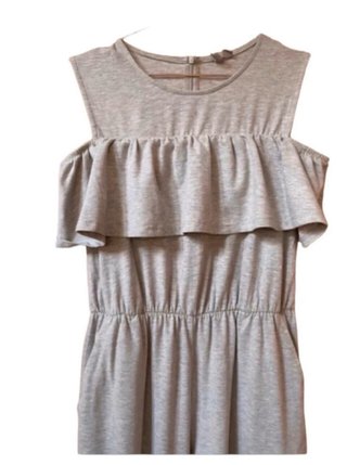 Mono ASOS gris talla M shoulder off. Nuevo