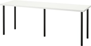 Escritorio IKEA LAGKAPTEN 200x60 + 5 patas