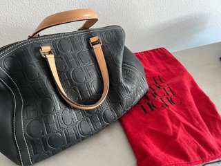 Bolso Carolina Herrera Andy 10 Negro Marrón