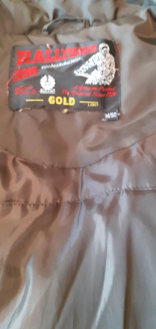Chaqueta motera Belstaff Marrón