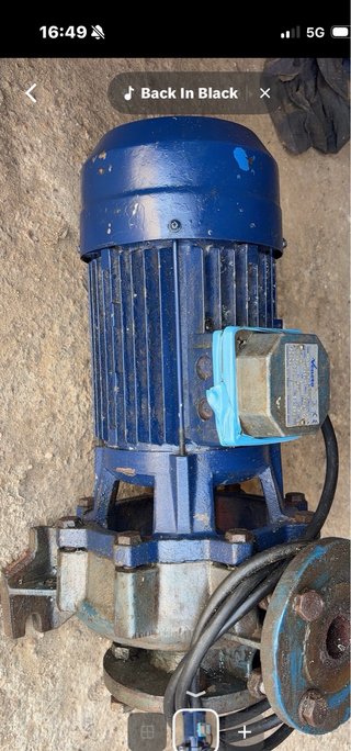Bomba de agua Veneto azul de 4 cv