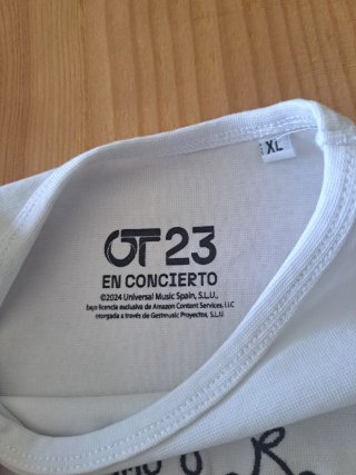 Camiseta OT23 Talla XL