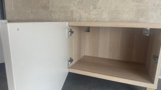 Mueble TV / Aparador Madera y Blanco