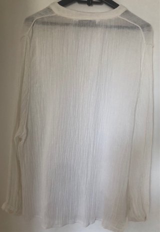 Camisa Zara Blanca Talla L