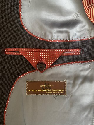 Traje Pedro del Hierro Azul Marino Talla 54
