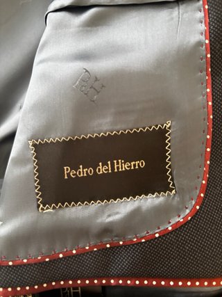 Traje Pedro del Hierro Azul Marino Talla 54