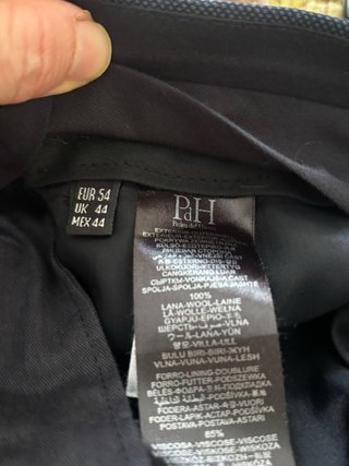 Traje Pedro del Hierro Azul Marino Talla 54