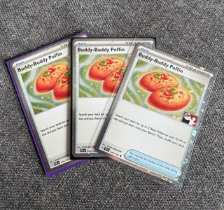 Cartas Pokémon Buddy-Buddy Poffin TCG Holo