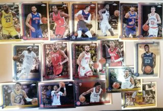 Lote topps chrome NBA