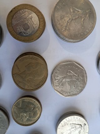 70 Monete Italia, Francia e Inghilterra