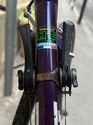 Bicicleta Peugeot Vintage Morada