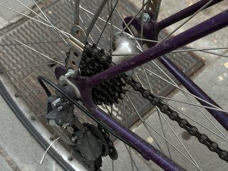 Bicicleta Peugeot Vintage Morada