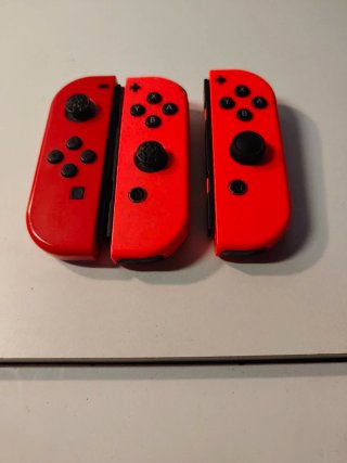 Joycons Nintendo Switch Oficiales Rojos