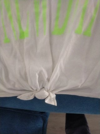 Camiseta H&M Blanca New Chances