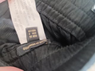 Pantalón Massimo Dutti satén negro