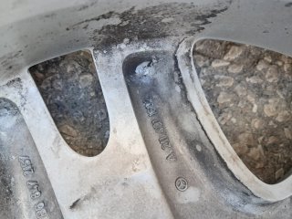 2 Llantas Mercedes Clase E 17