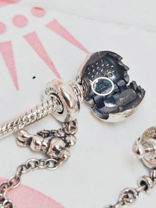 Pulsera Disney x Pandora 17cm con Cadena