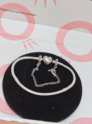 Pulsera Disney x Pandora 17cm con Cadena